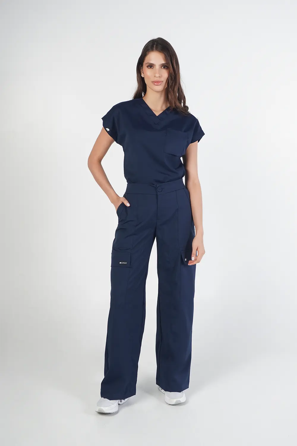 set cargo azul navy