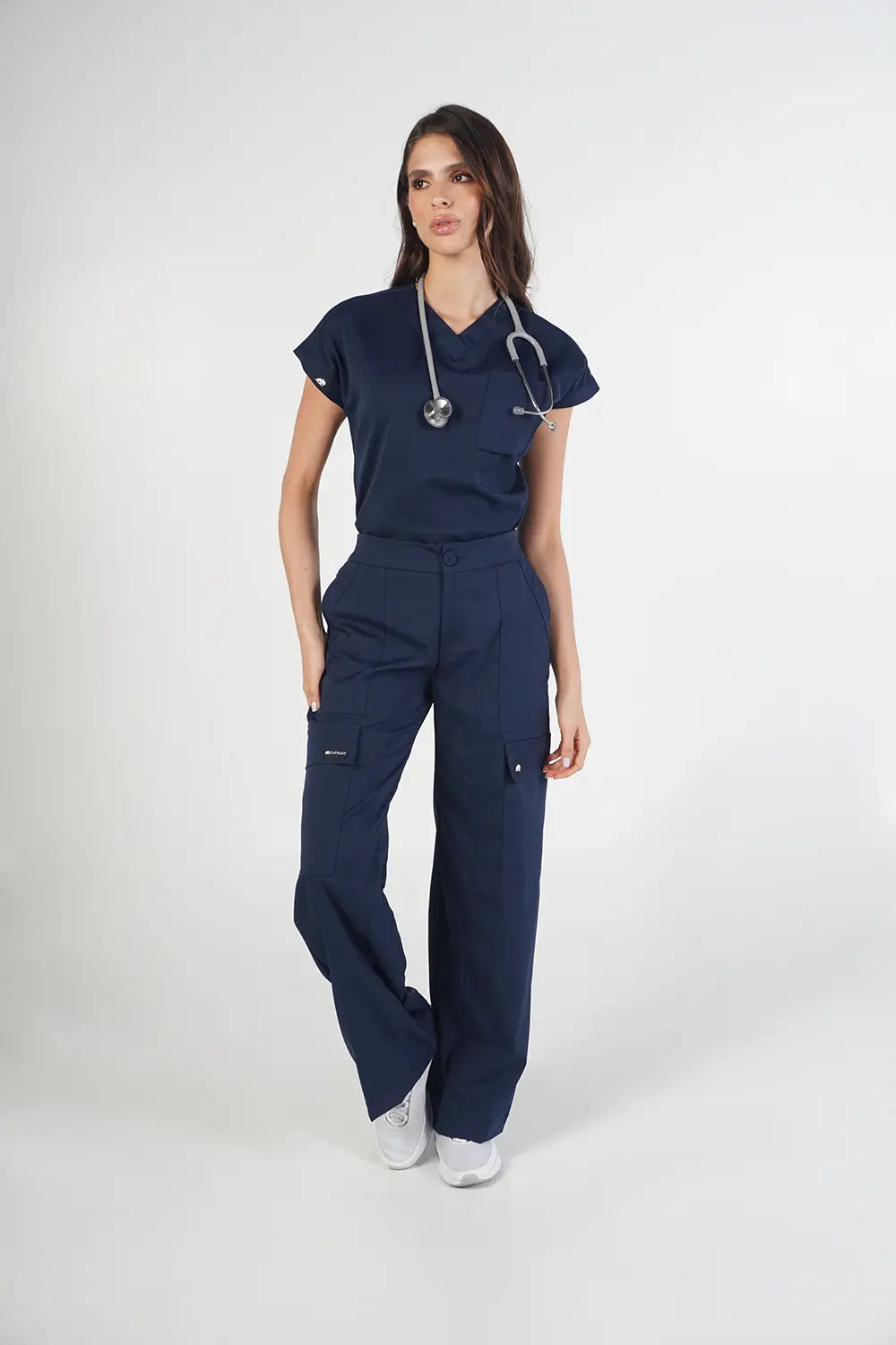 set cargo azul navy