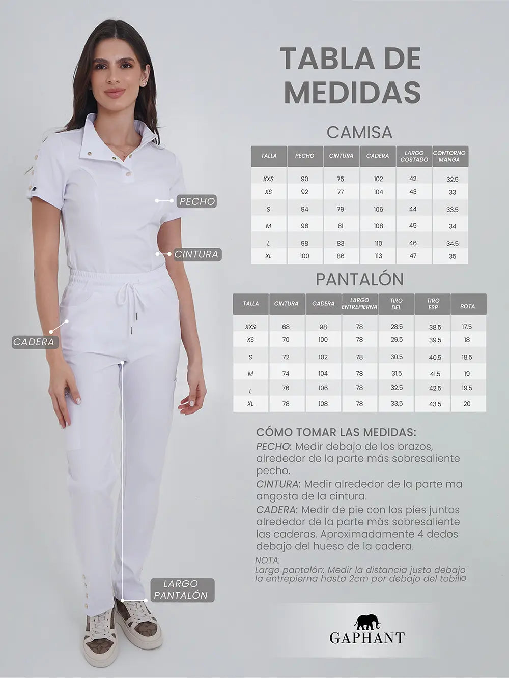 Pantalón Roma Blanco