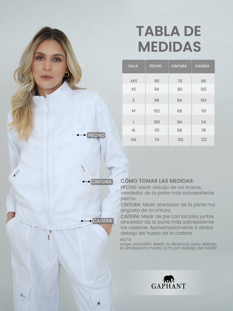 Urban Jacket Gp Blanco Negro Doble FAZ