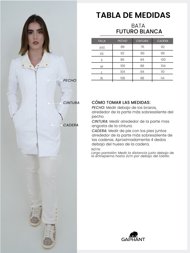Bata Futuro Blanca