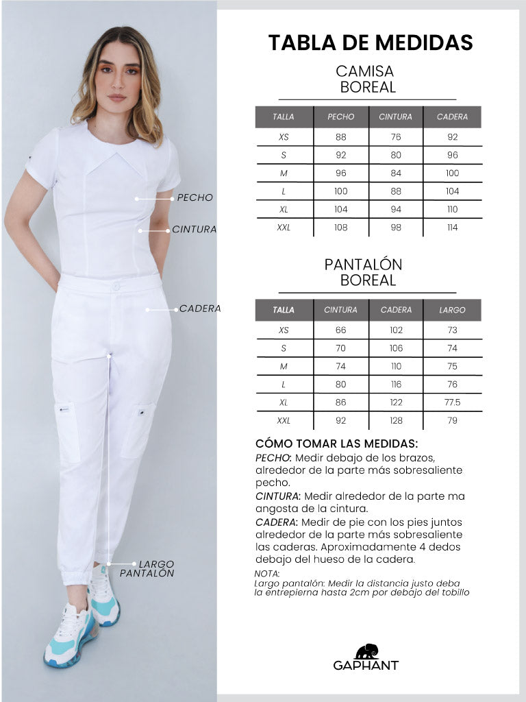 Pantalón Boreal Blanco