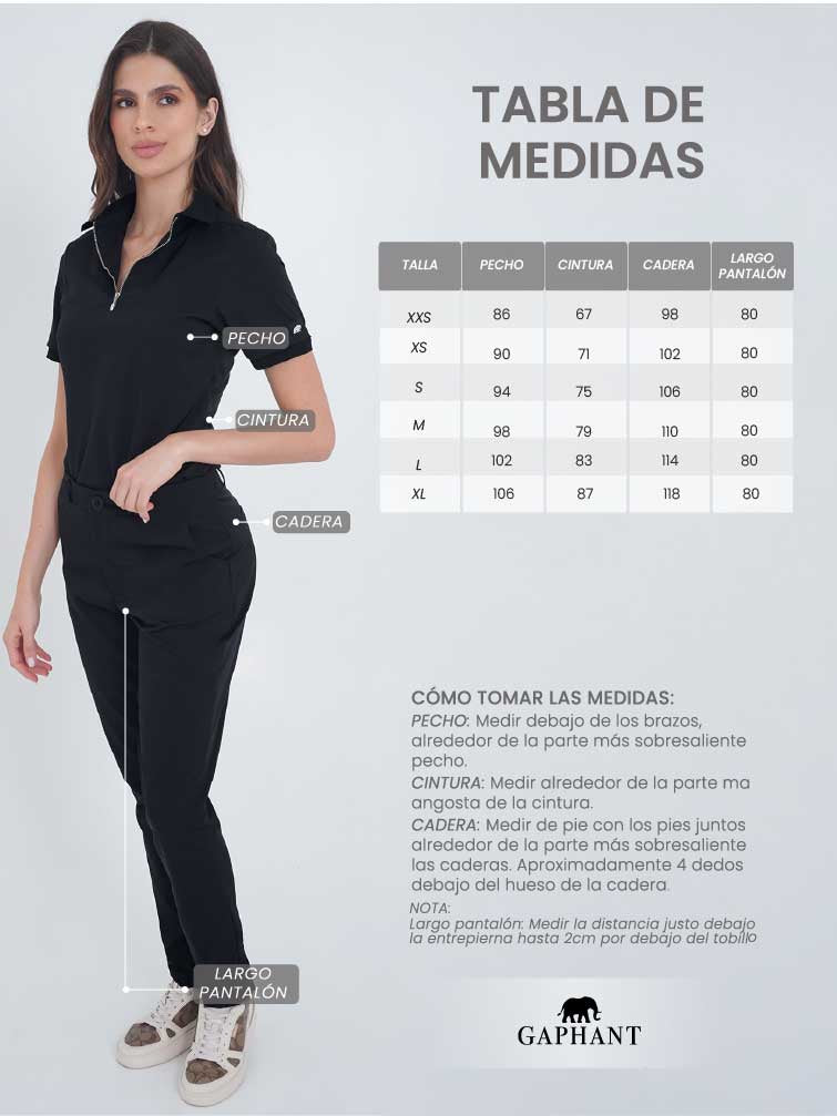 Set Polo negro