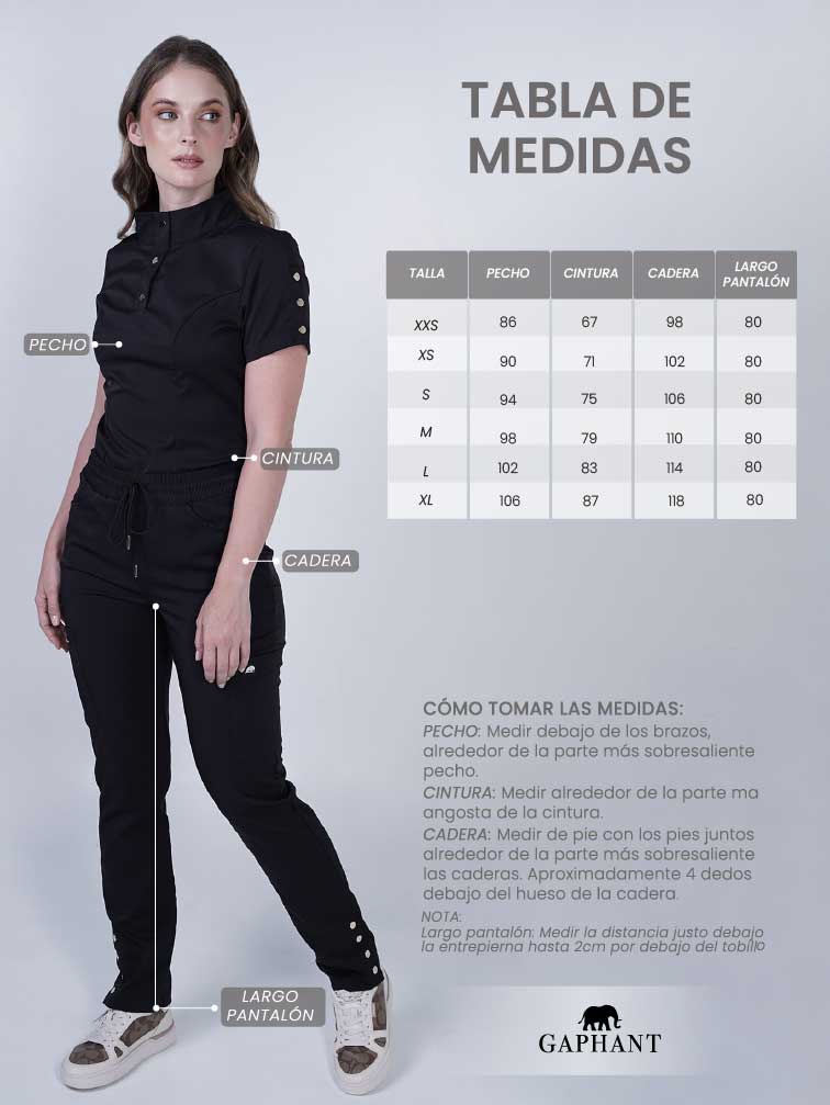 Pantalón Roma Negro