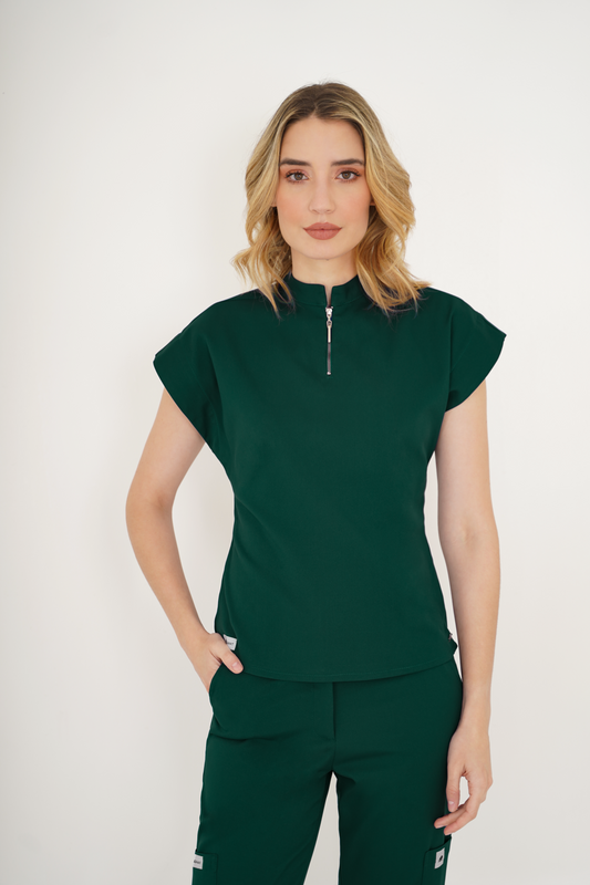 Camisa Aire  verde pino