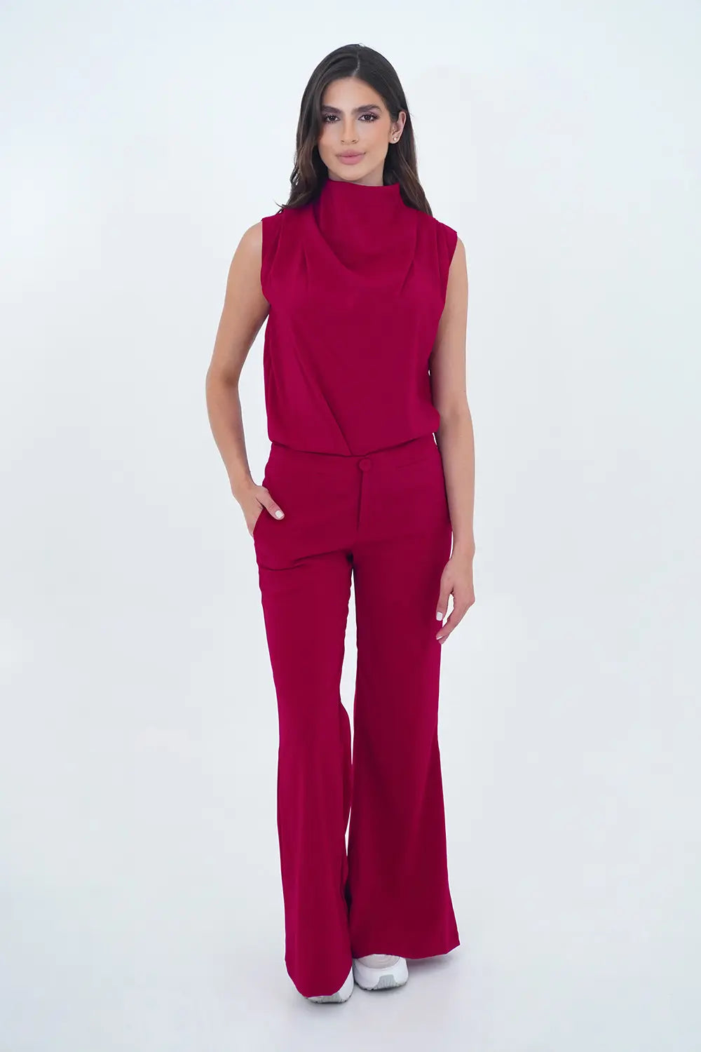 Camisa Luxury Cereza