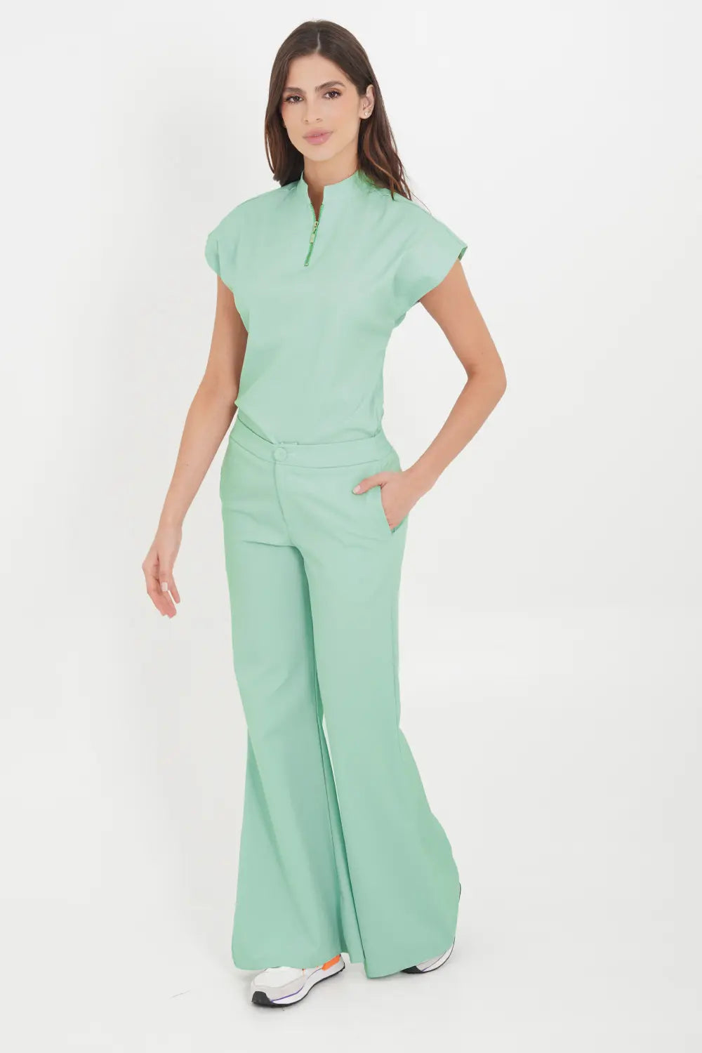 Camisa Leticia Verde Menta