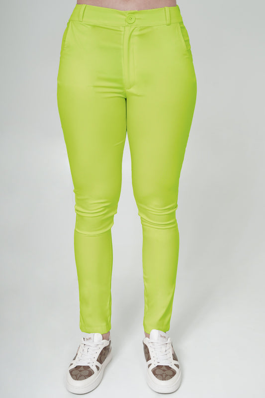 Pantalón de uniforme médico Polo Verde Limón