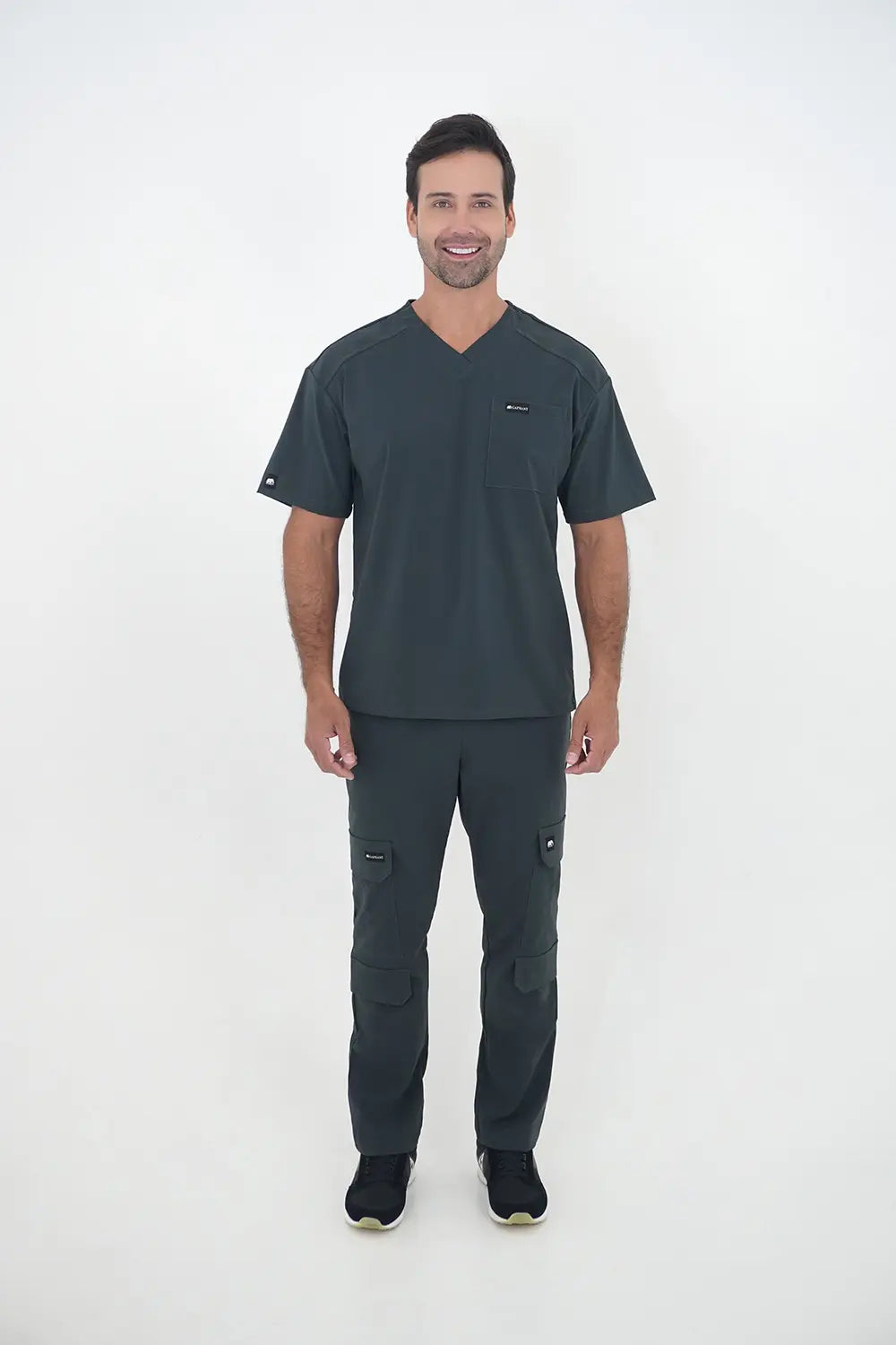 Camisa Madrid Gris Oscuro