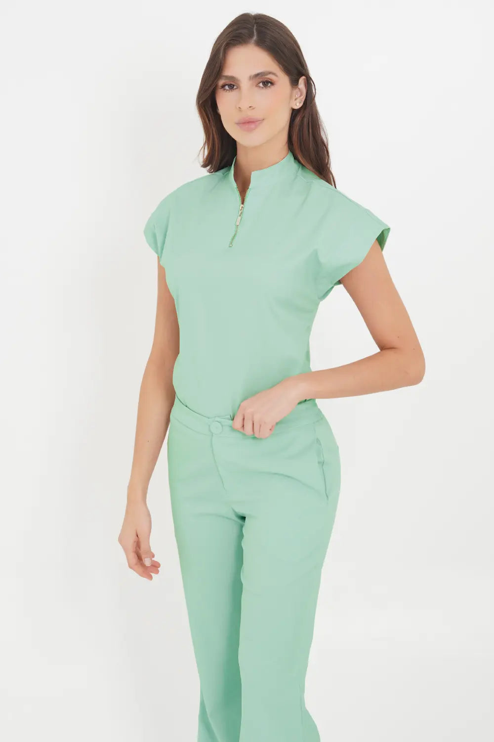 Camisa Leticia Verde Menta