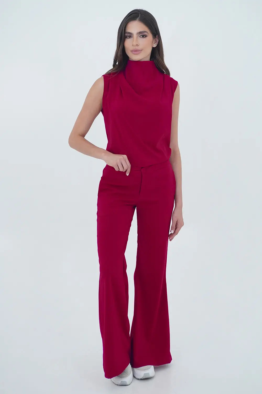 Camisa Luxury Cereza