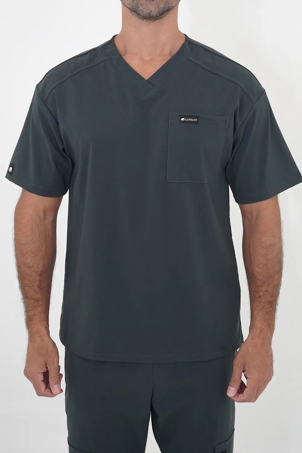 Camisa Madrid Gris Oscuro