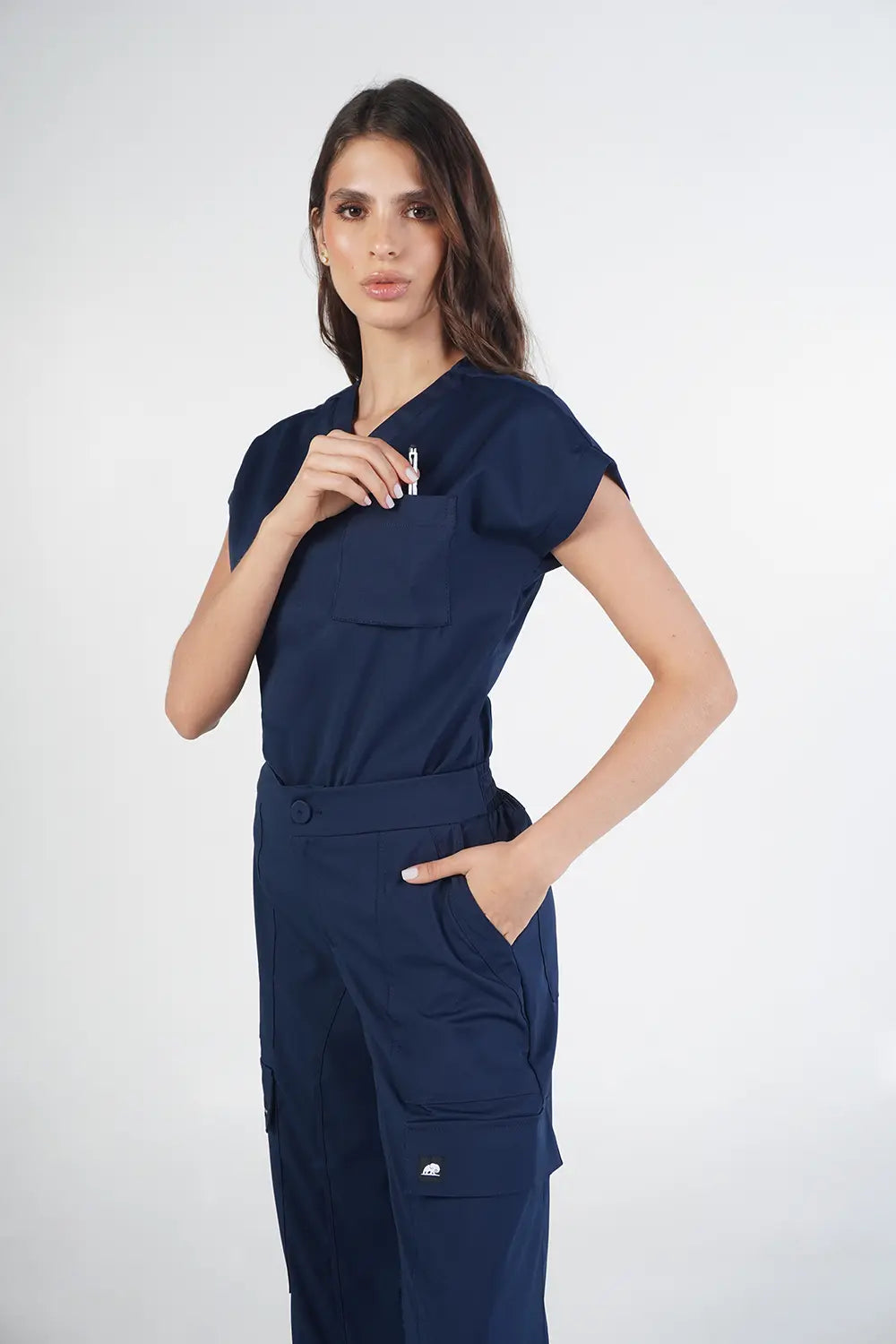 Camisa Cargo Azul Navy