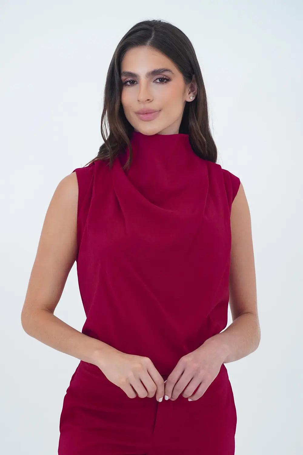 Camisa Luxury Cereza