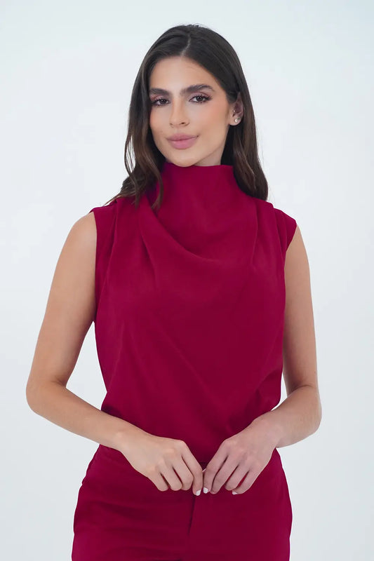 Camisa Luxury Cereza
