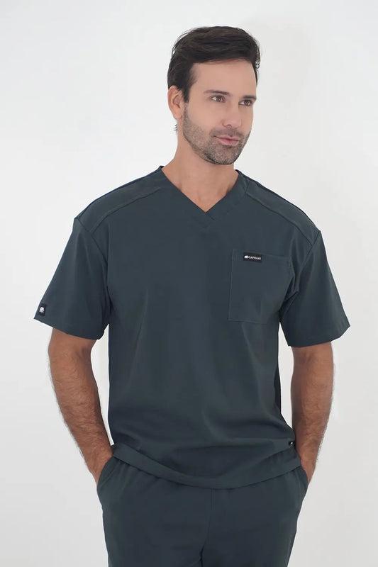 Camisa Madrid Gris Oscuro