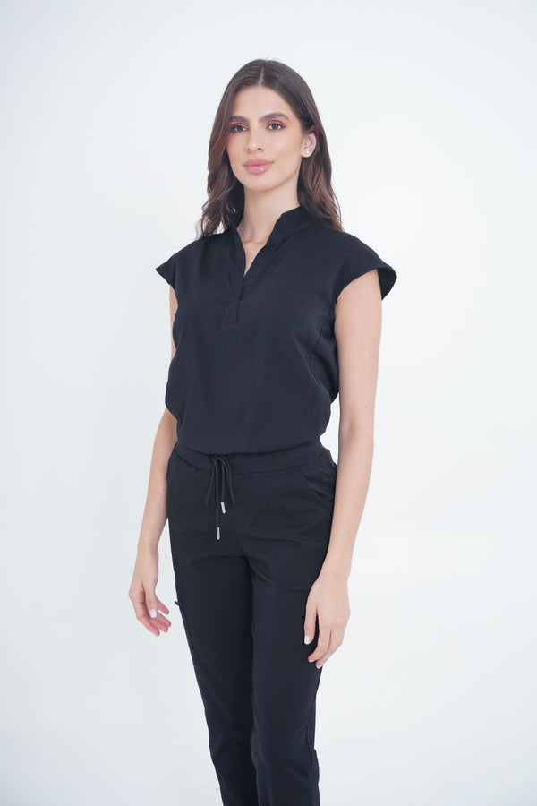 Camisa Grecia Negro