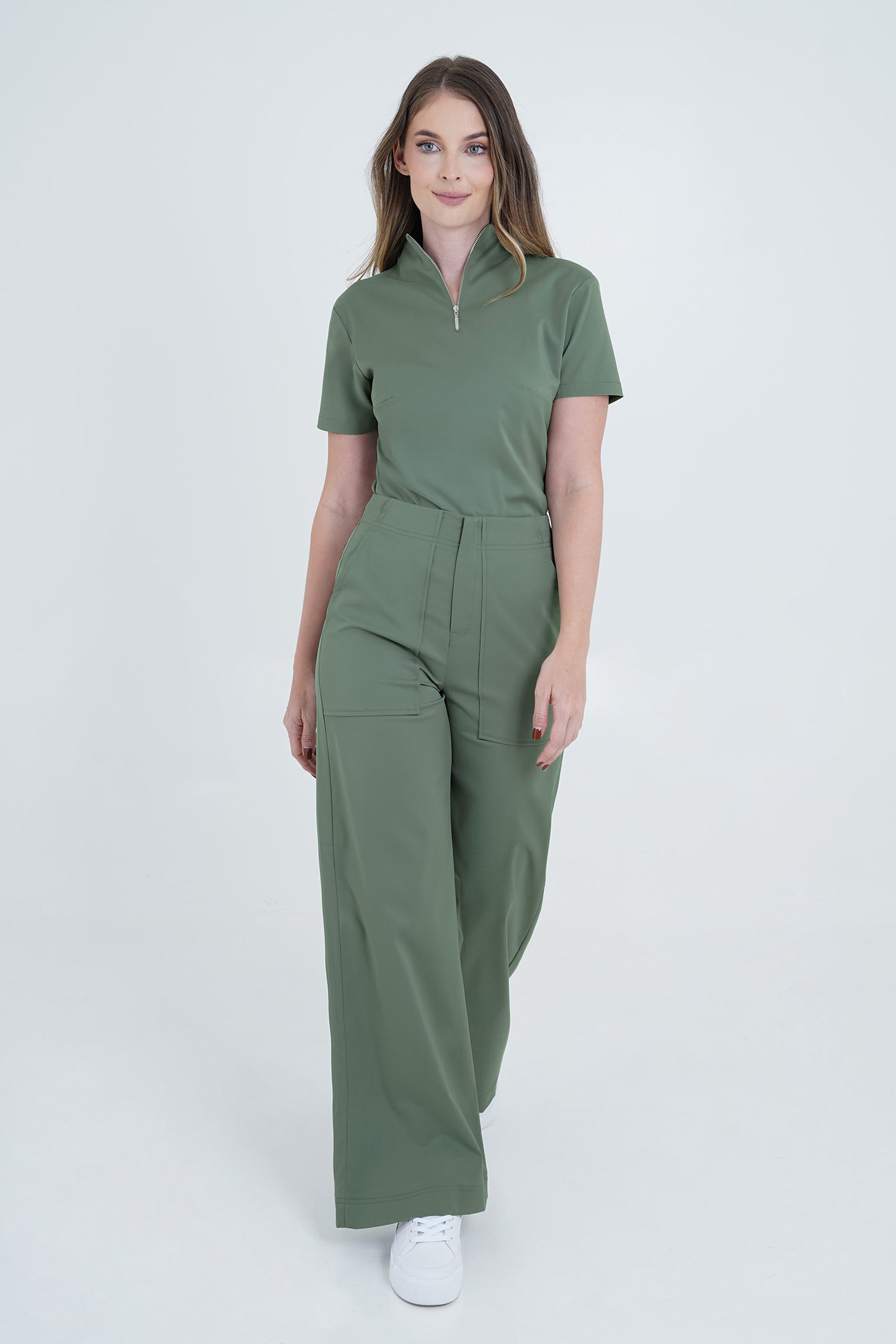 Camisa Berlín Verde Oliva (Slim Fit)