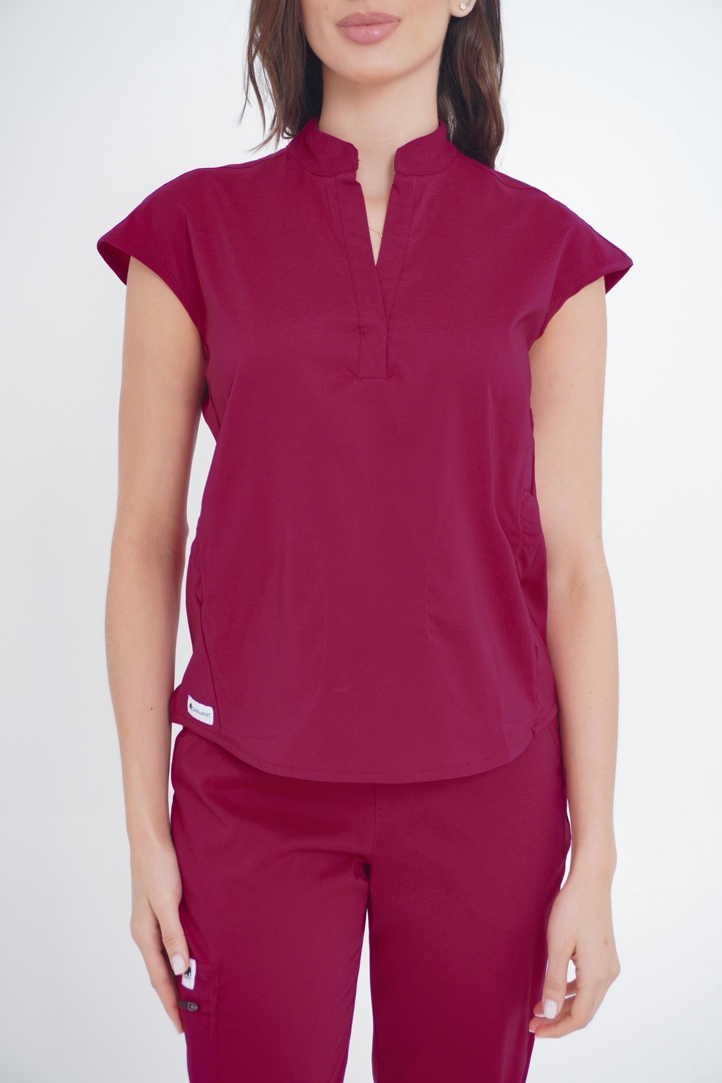 Camisa Grecia Cereza
