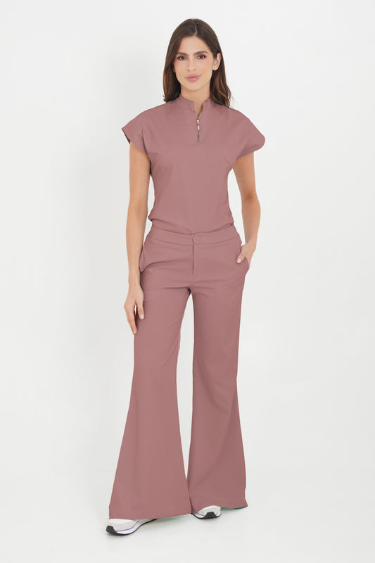 Set Leticia Rosa Ceniza