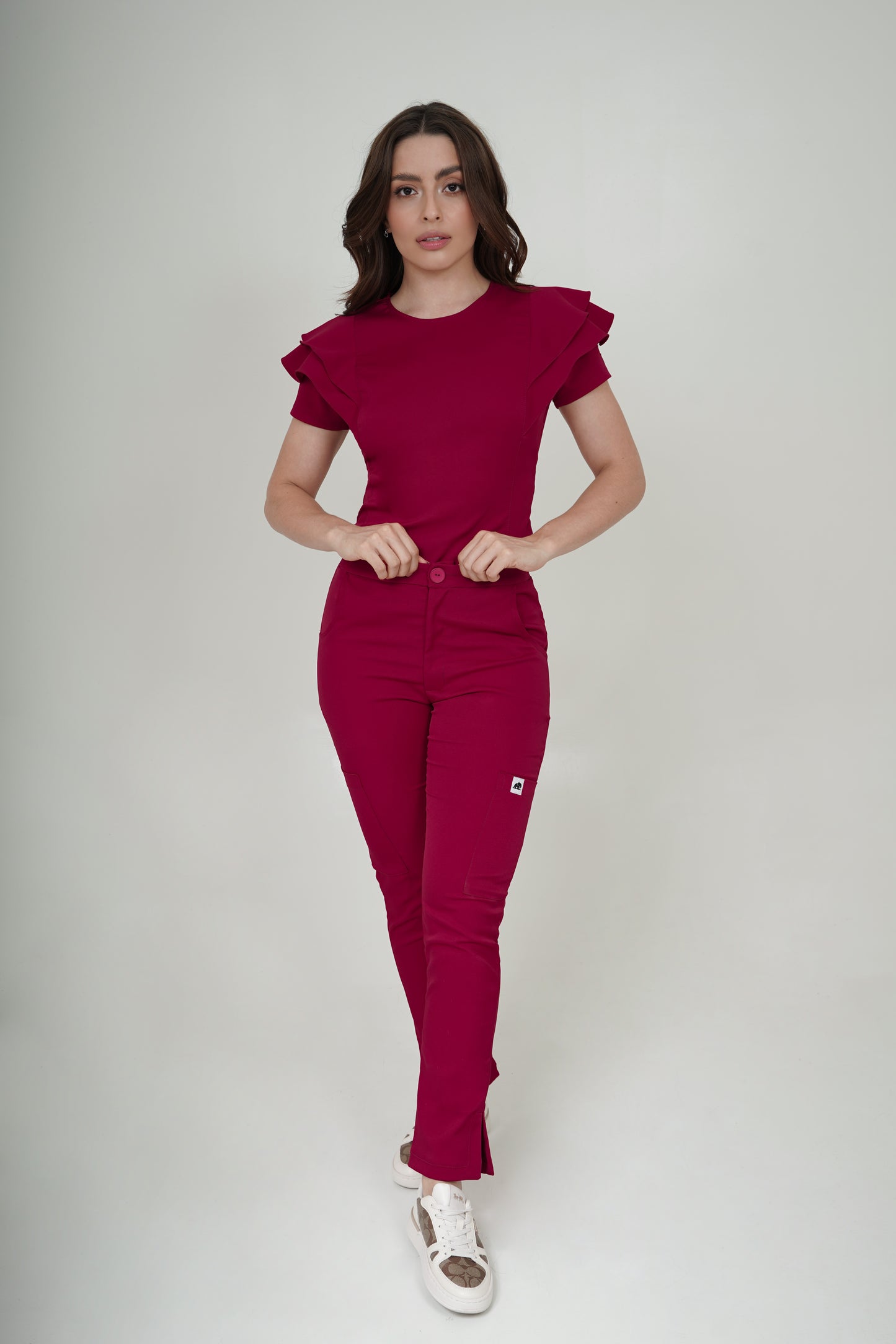 Camisa Nubes Cereza