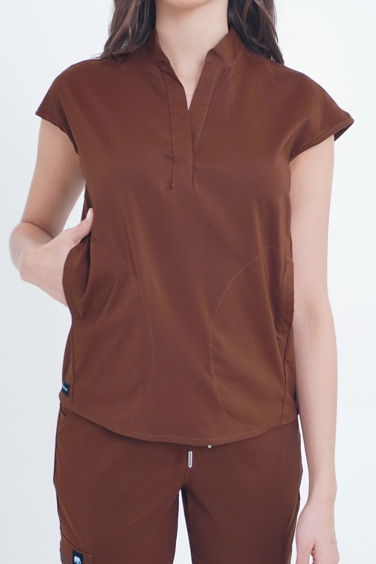 Camisa Grecia Café