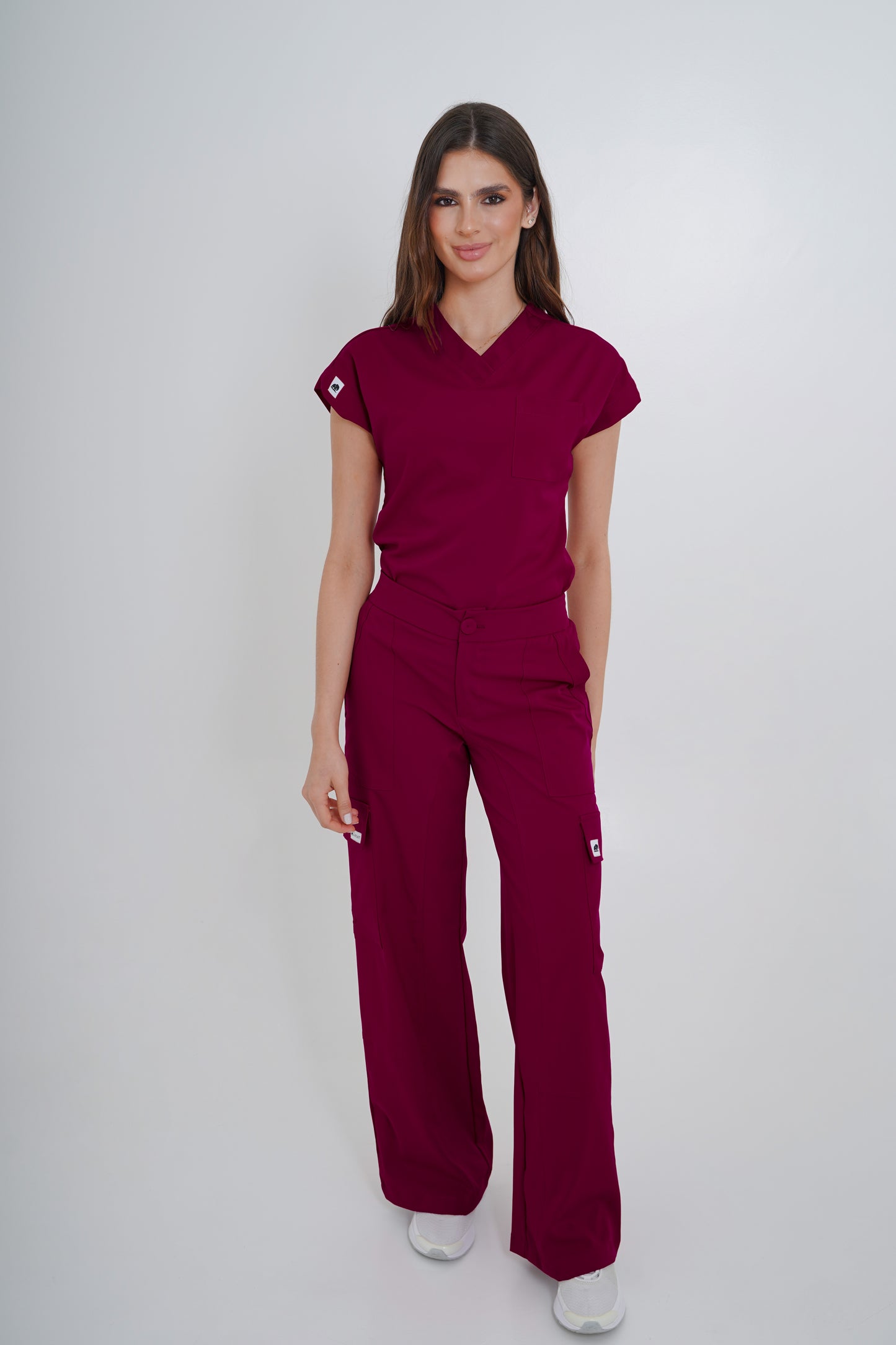 Pantalón Cargo Cereza