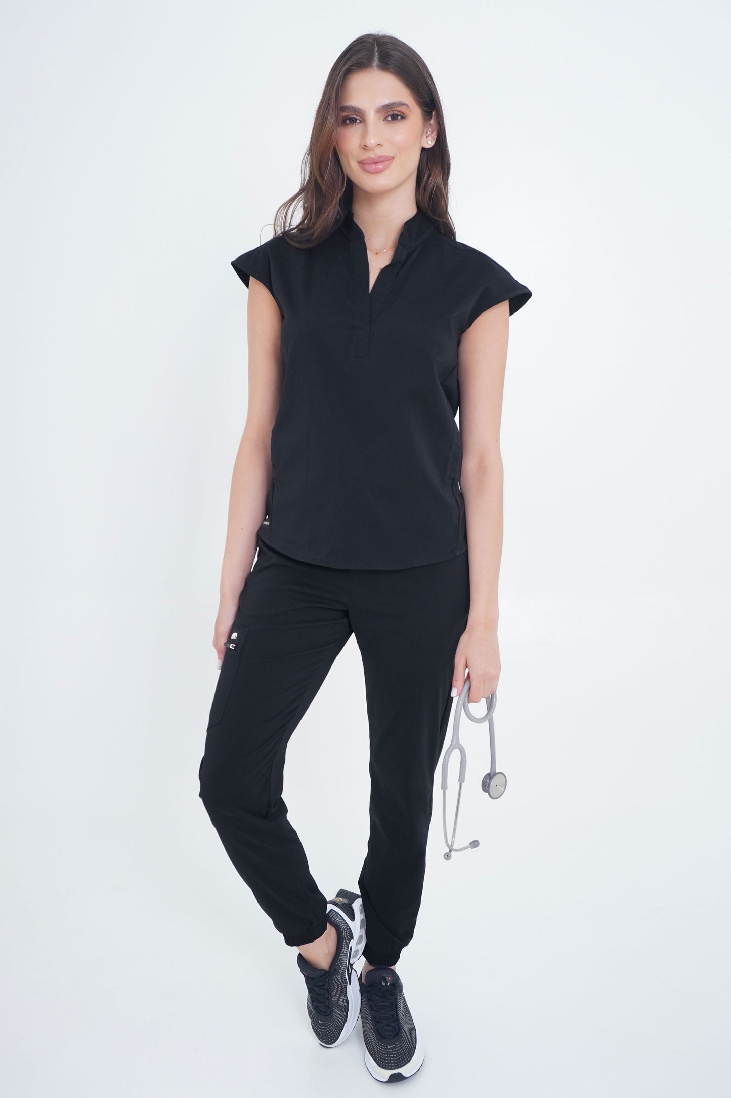 Camisa Grecia Negro