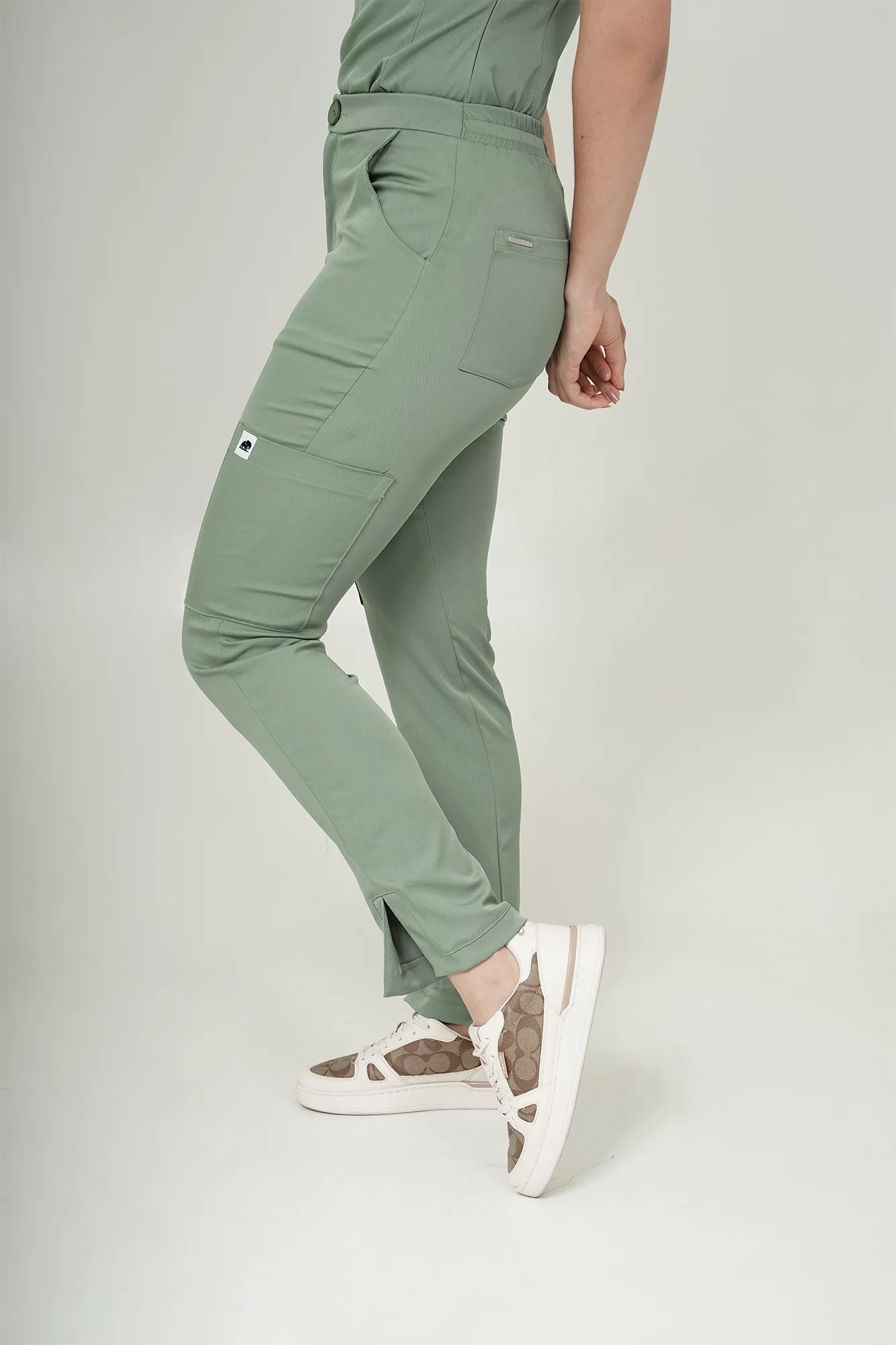 Pantalón Nubes Verde Oliva