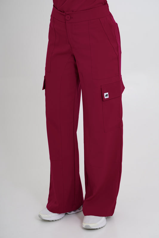 Pantalón Cargo Cereza