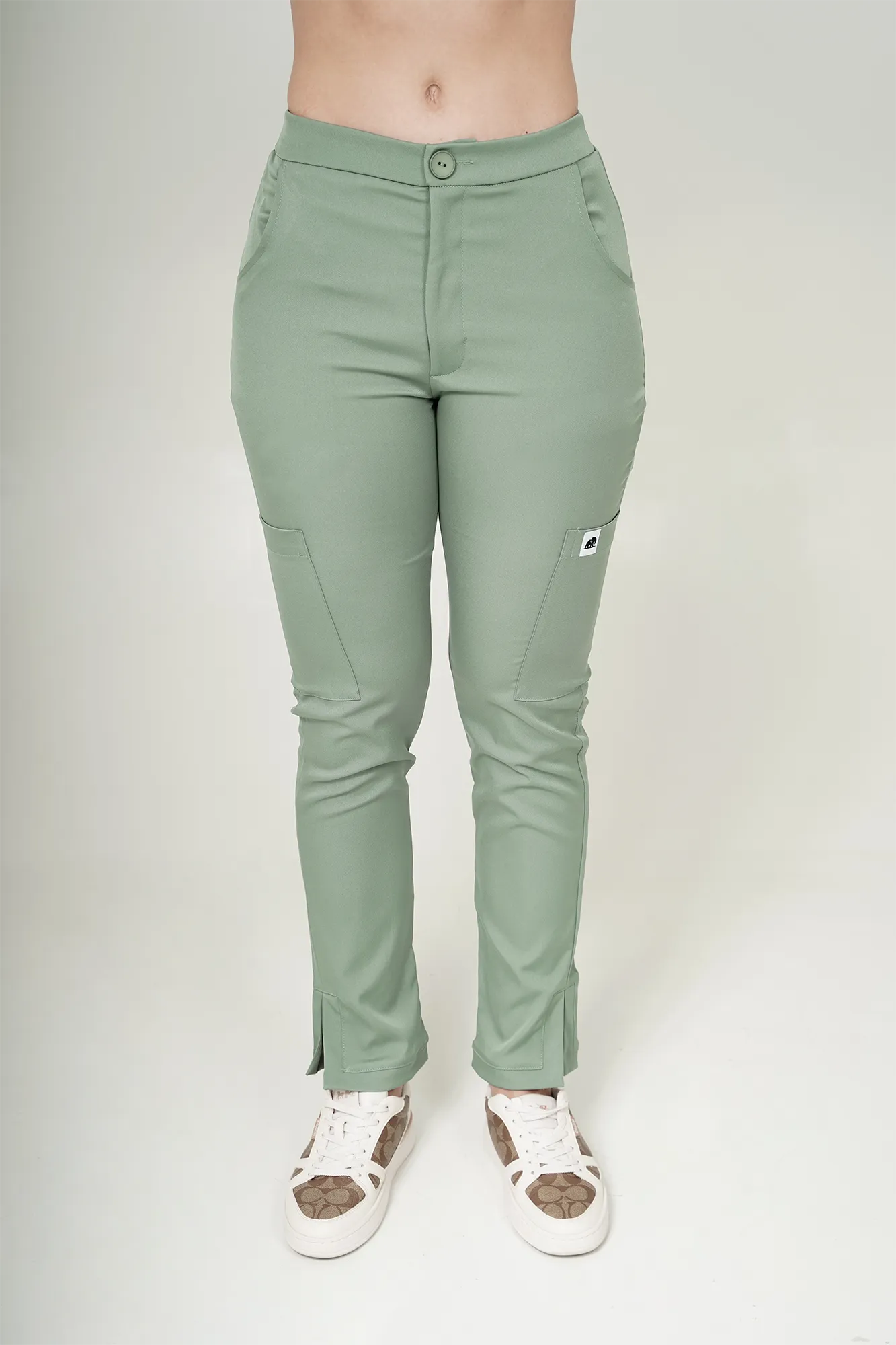 Pantalón Nubes Verde Oliva