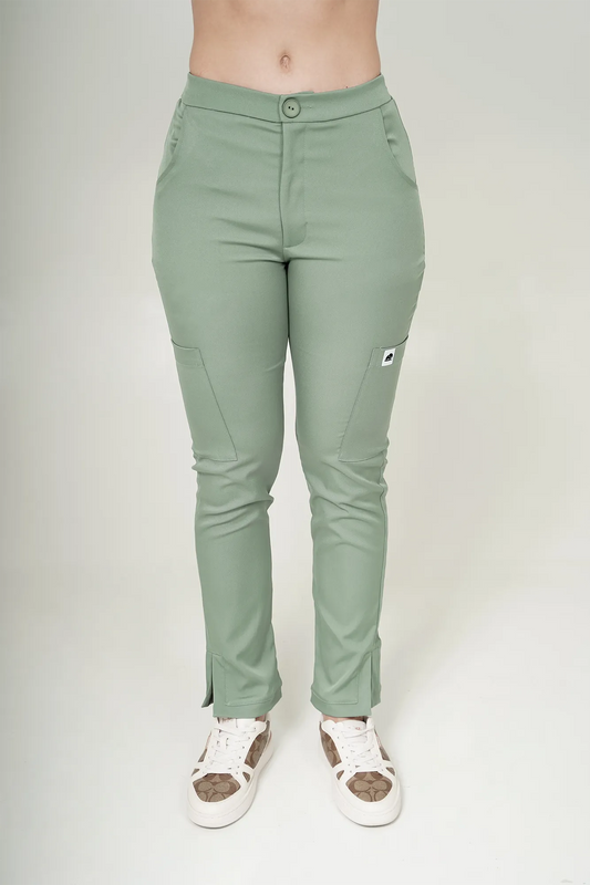Pantalón Nubes Verde Oliva