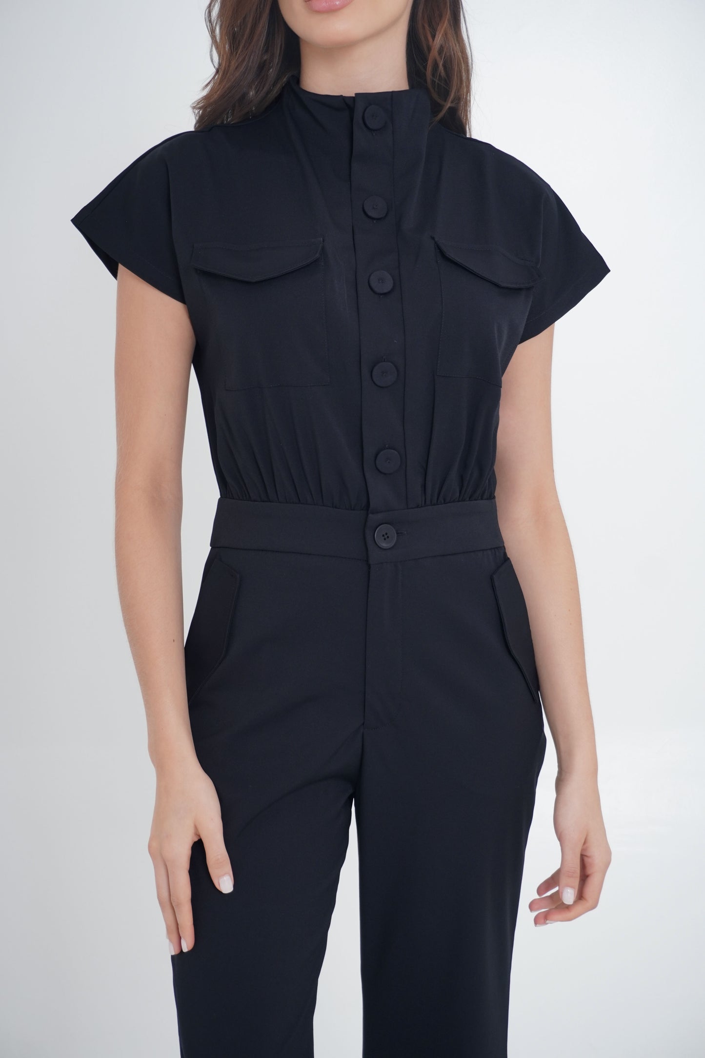 Olive Green London Jumpsuit