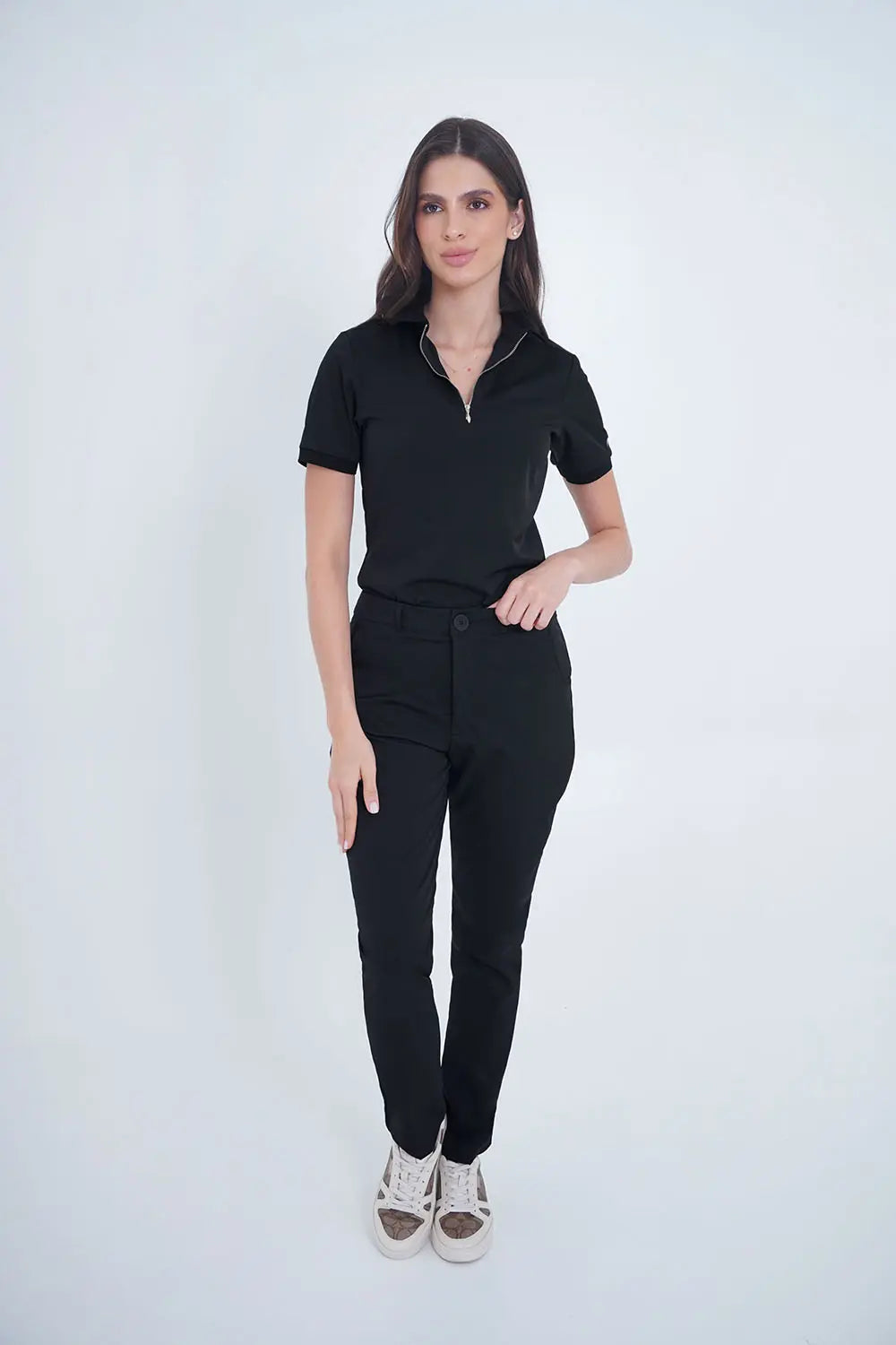 Camisa Polo Negro