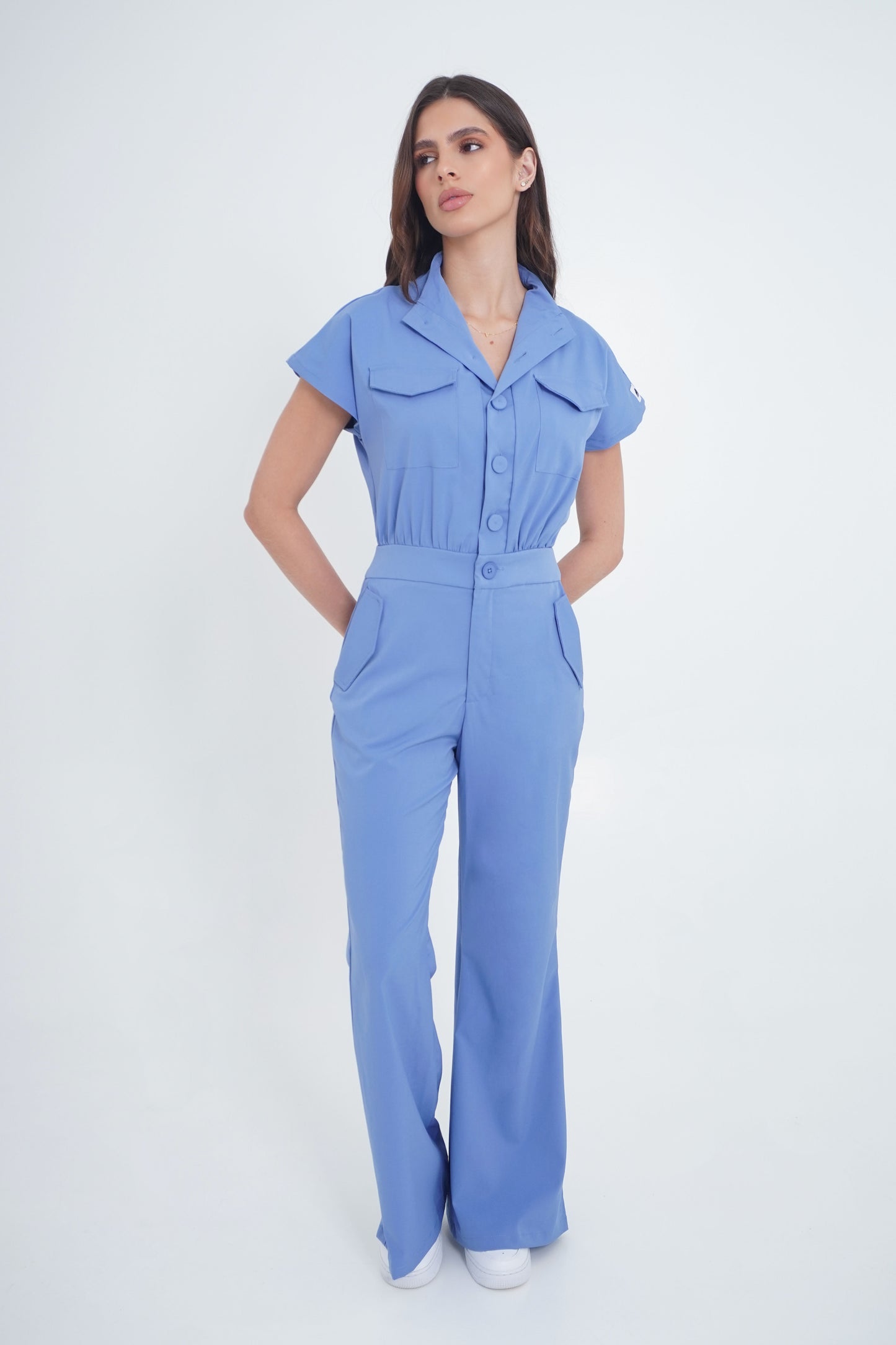 Olive Green London Jumpsuit