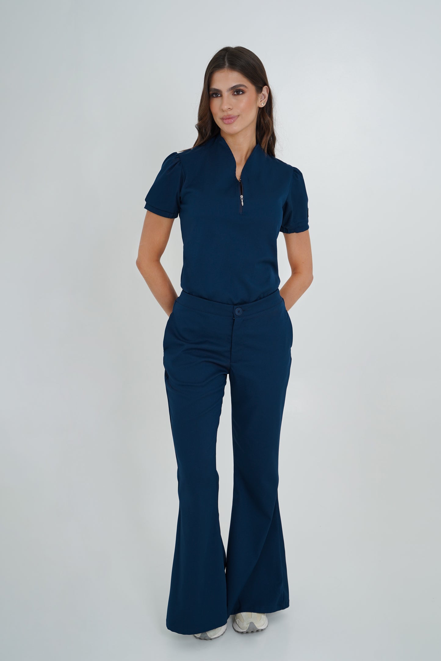 Camisa Mérida Azul Navy
