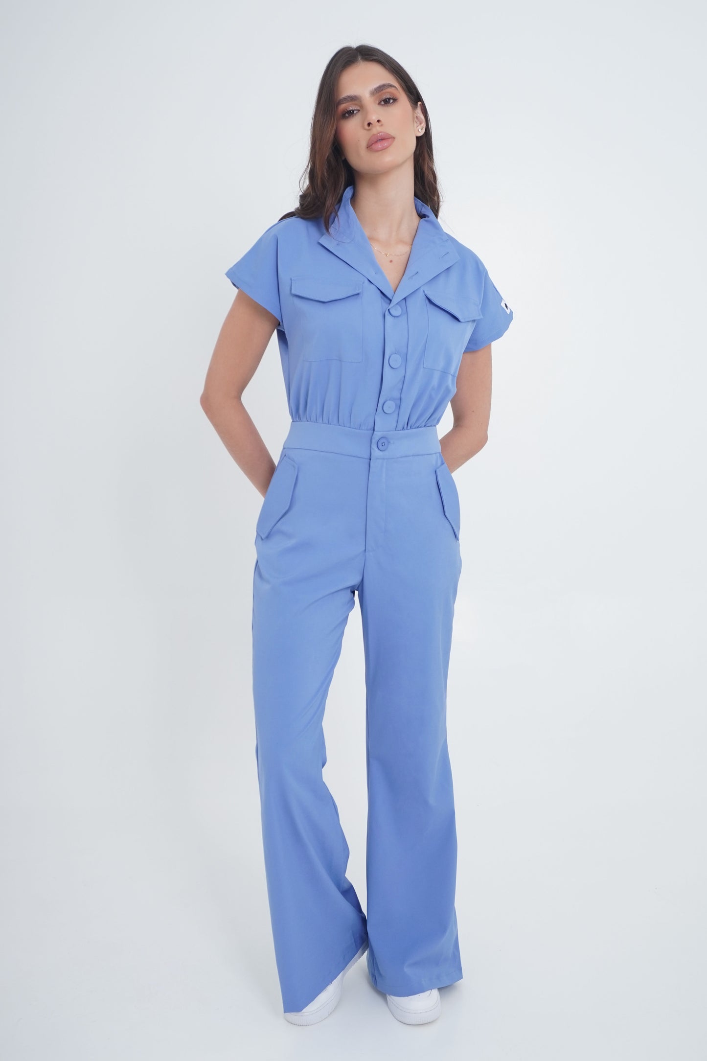 Olive Green London Jumpsuit