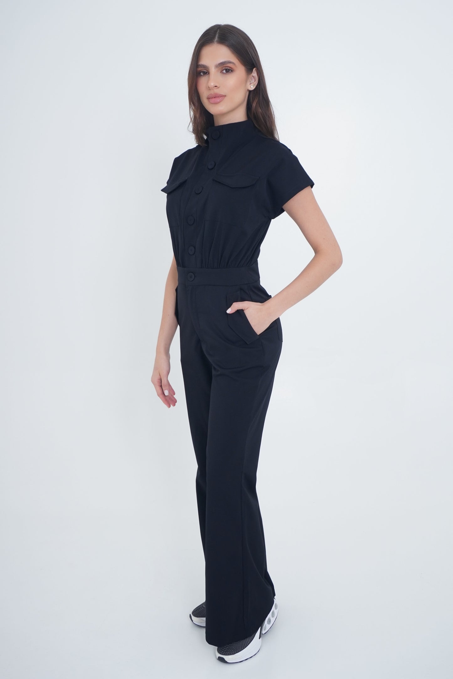 Olive Green London Jumpsuit