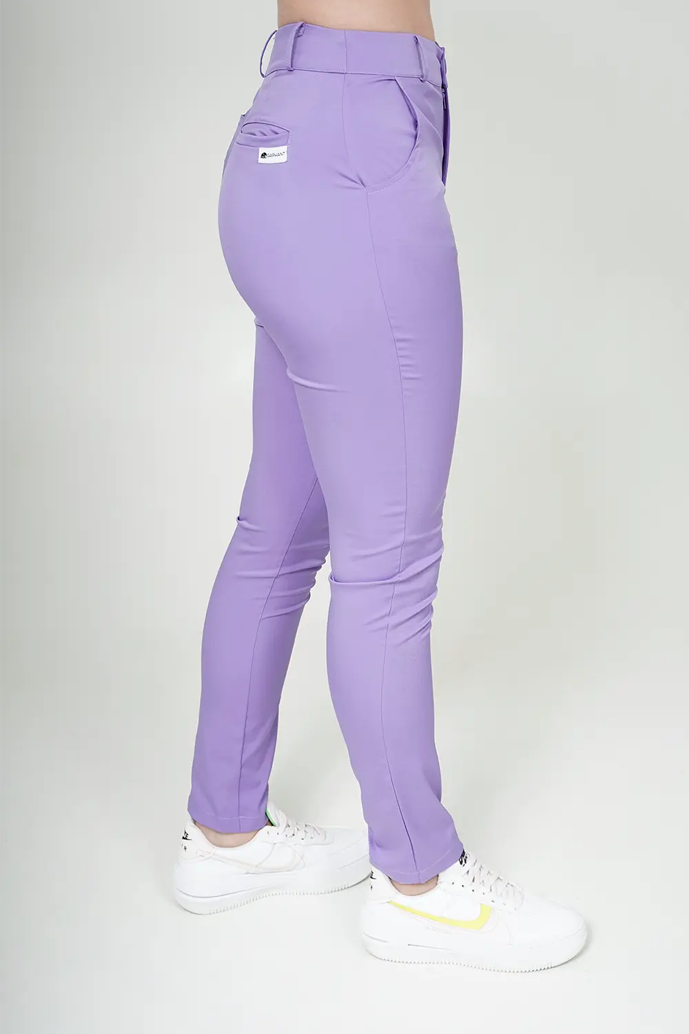 Pantalón de uniforme médico Polo Lila