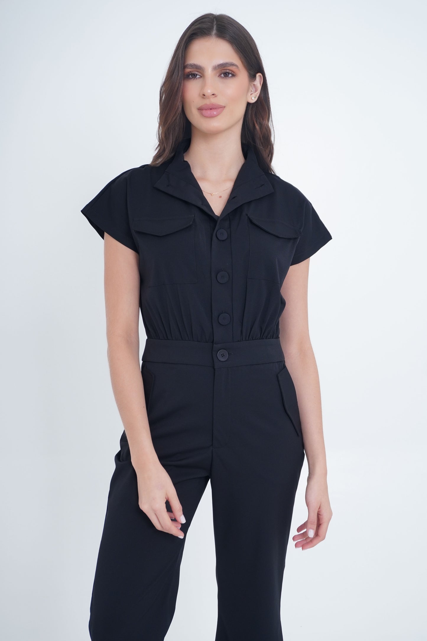 Olive Green London Jumpsuit