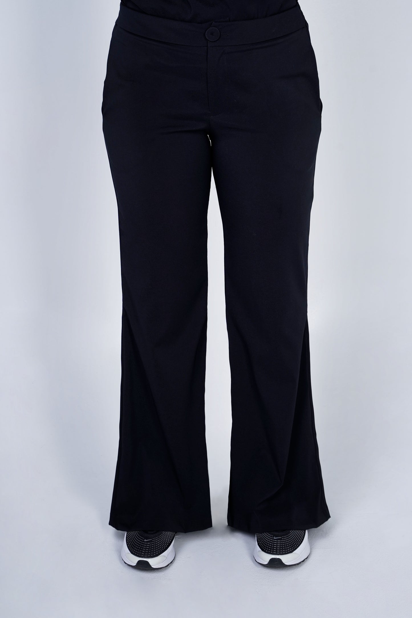 Pantalón de uniforme médico Luxury Negro (Slim Fit)