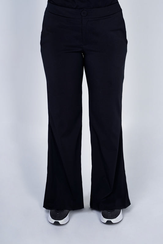 Pantalón de uniforme médico Luxury Negro (Slim Fit)