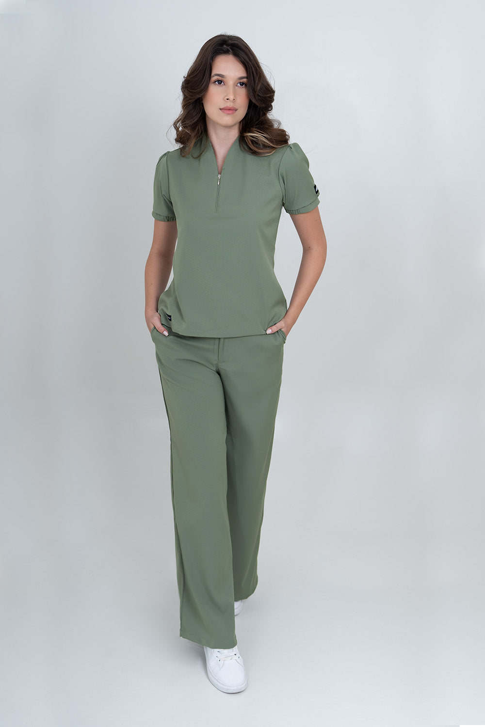 Pantalón Luxe Verde Oliva