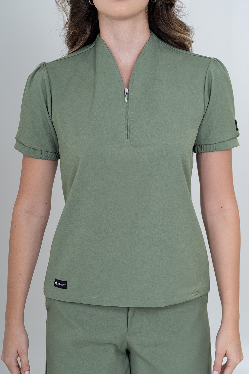 Camisa Luxe Verde Oliva