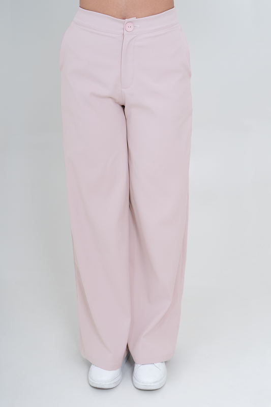 White Luxe Trousers
