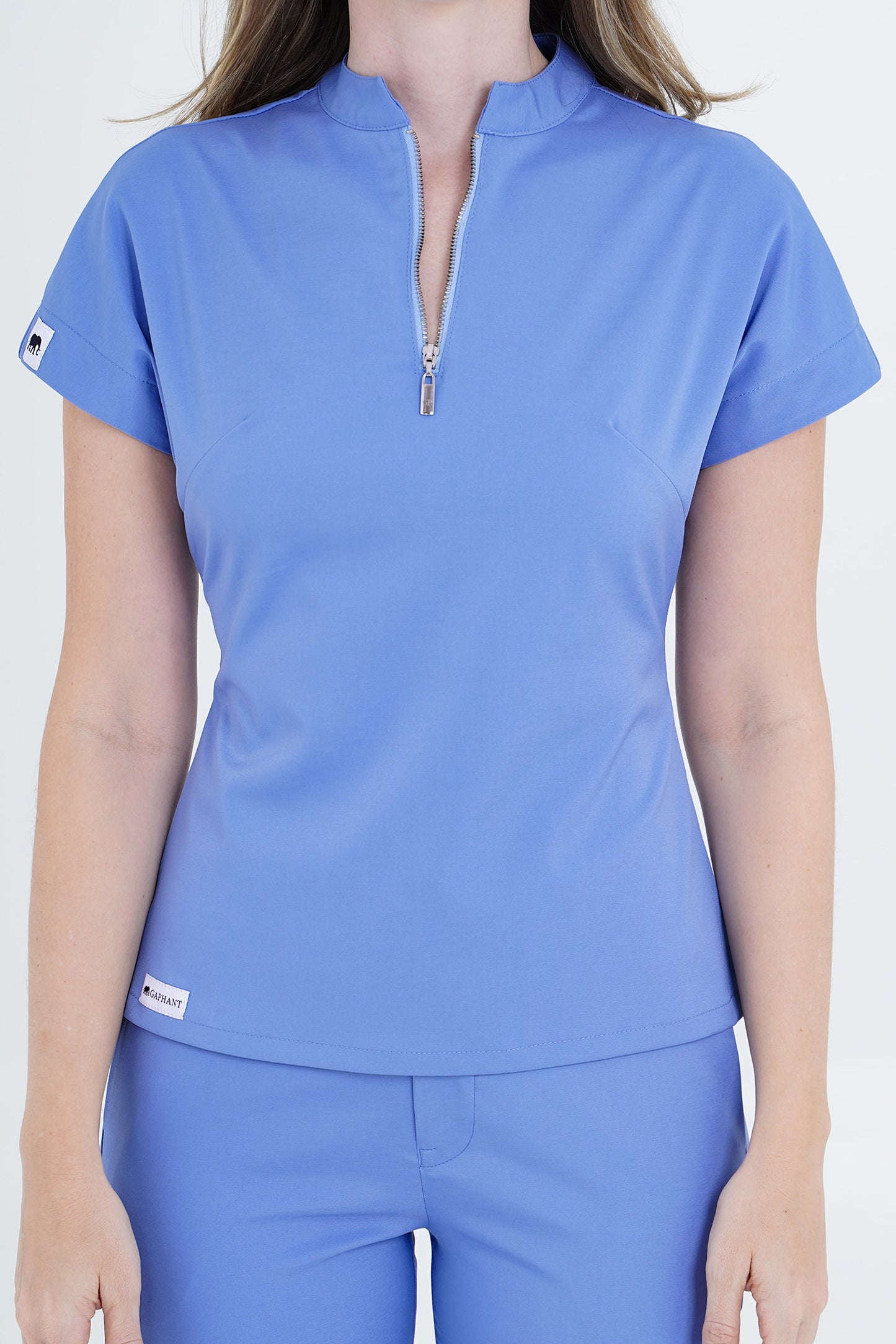 Set de uniforme médico Leticia Lila Empolvado (Slim Fit)