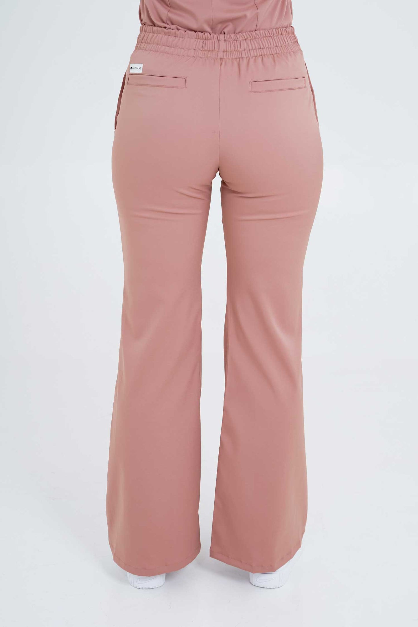 Set de uniforme médico Leticia Rosa Ceniza (Slim Fit)