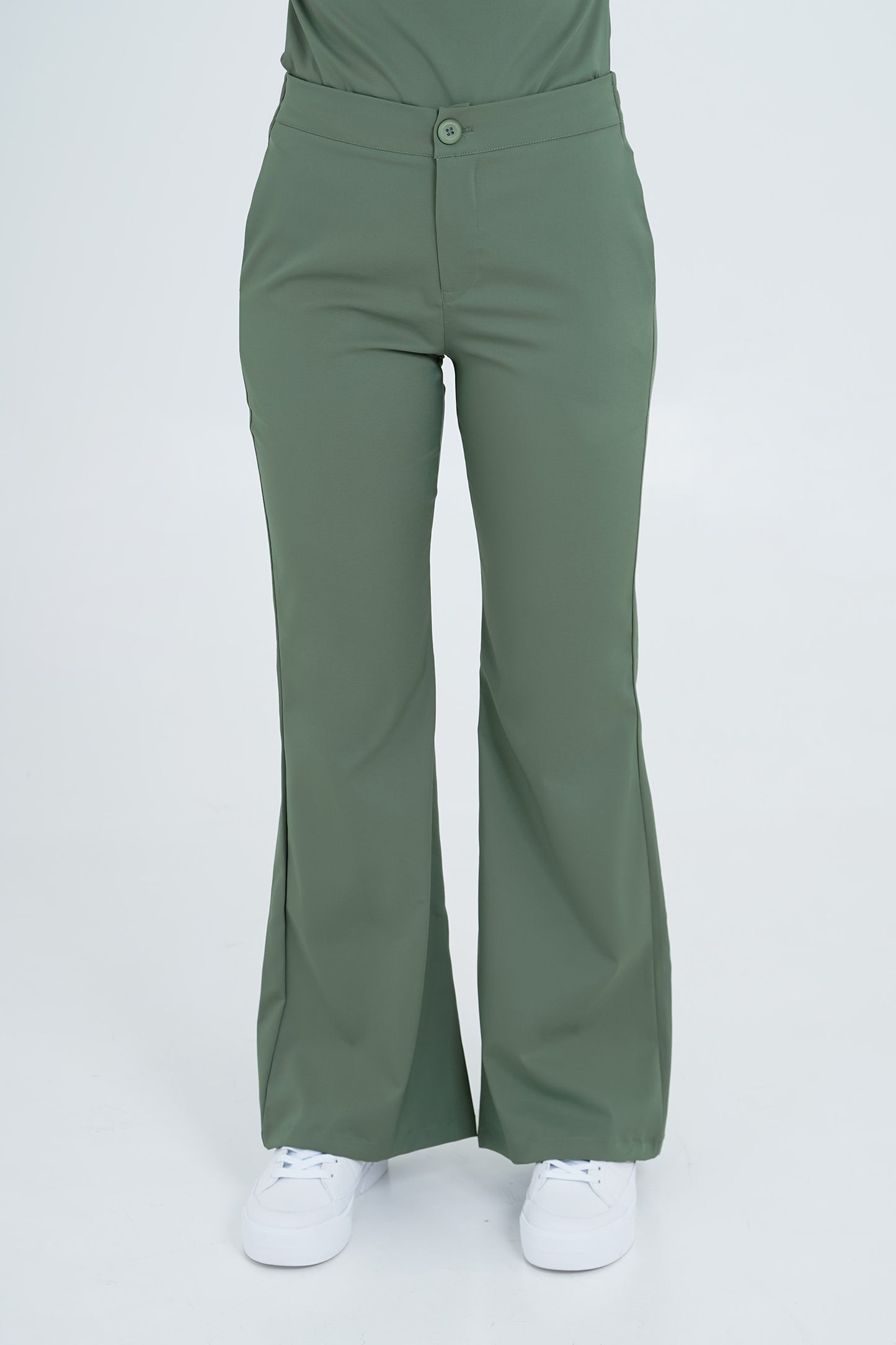 Set de uniforme médico Leticia Verde Oliva (Slim Fit)