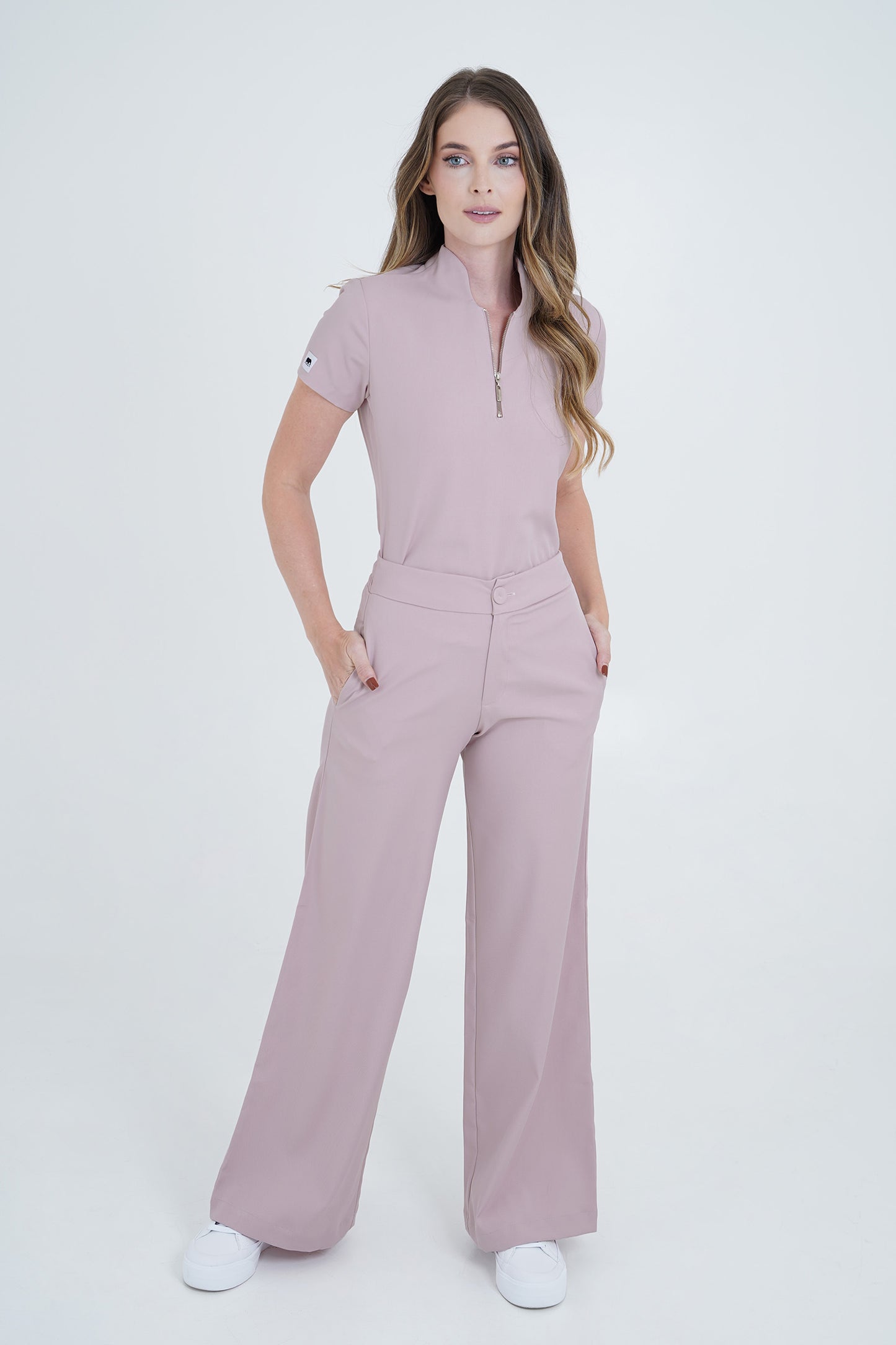 Set uniforme médico Luxy Palo de Rosa