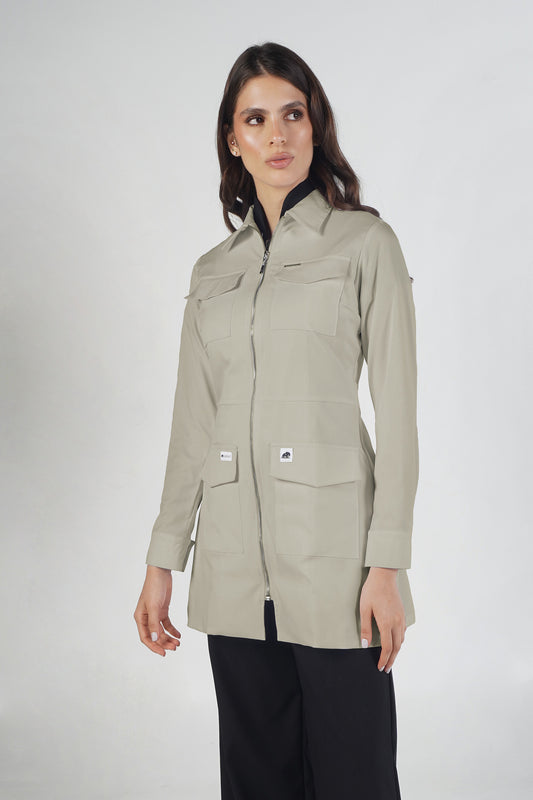 Bata Médica Venecia Caqui